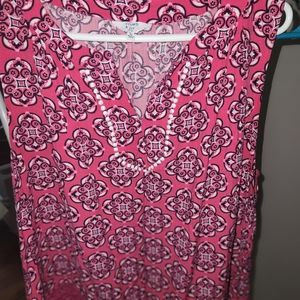 Pink Sleeveless top